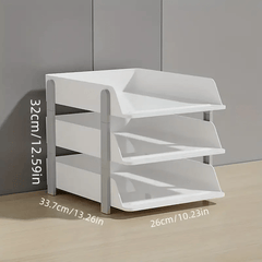 Stackable Office Desktop Storage Box for Easy Organization