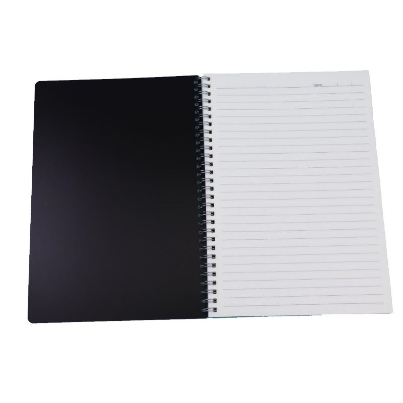 B5 PP Coil Notebook 60 Sheets Horizontal Line Exam Student