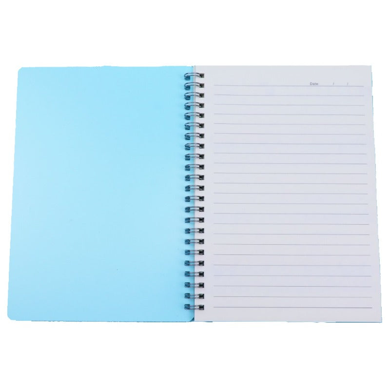 B5 PP Coil Notebook 60 Sheets Horizontal Line Exam Student