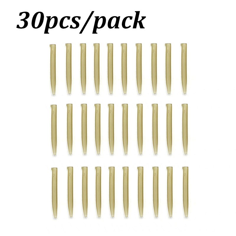 15pcs Anti Tangle Soft Tube With Swivel Ring for Carp Fishing Tackle