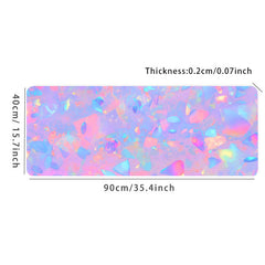 Pink Non-slip Mouse Pad Desk Mat Office Supplies