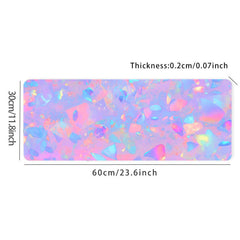 Pink Non-slip Mouse Pad Desk Mat Office Supplies