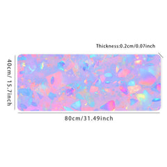 Pink Non-slip Mouse Pad Desk Mat Office Supplies