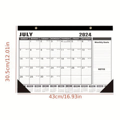 Wall Calendar Jul Dec 18 Months Schedule Paper Hanging