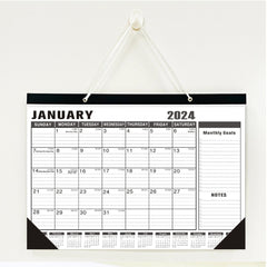 Wall Calendar Jul Dec 18 Months Schedule Paper Hanging