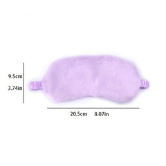 Plush Eye Mask Breathable Sleeping Aid
