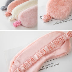 Plush Eye Mask Breathable Sleeping Aid