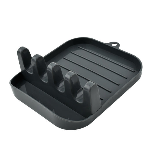 Utensils Holder Spoon Shovel Rack Pot Cover Spatula Shelf Kitchenware