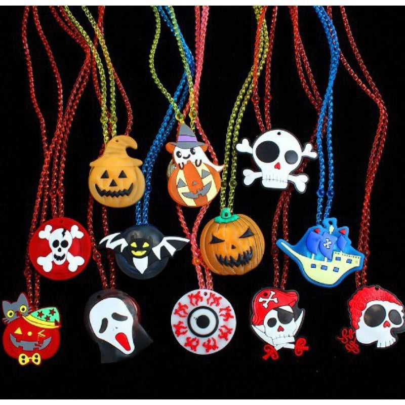 Glowing Finger Ring Brooch Necklace Watch Toys Kids Giveaways