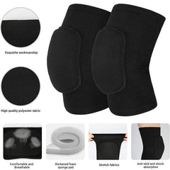 1Pair Compression Knee Pads Non Slip Breathable Knee Support Braces