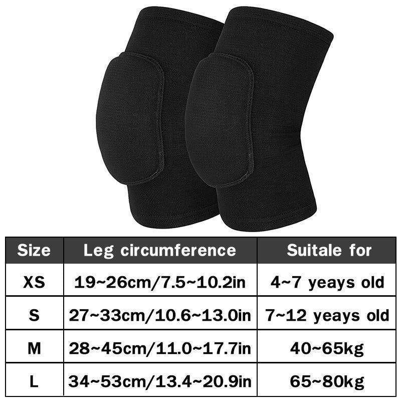1Pair Compression Knee Pads Non Slip Breathable Knee Support Braces
