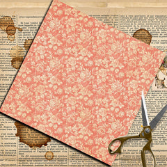12pcs Large Size Cupid Paper Retro Insect Journal For DIY Gift