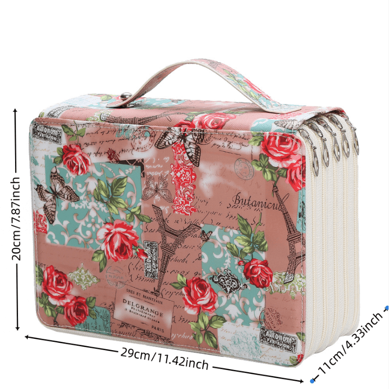 Large Capacity Pencil Case Professional Painting Supplies Storage Bag
