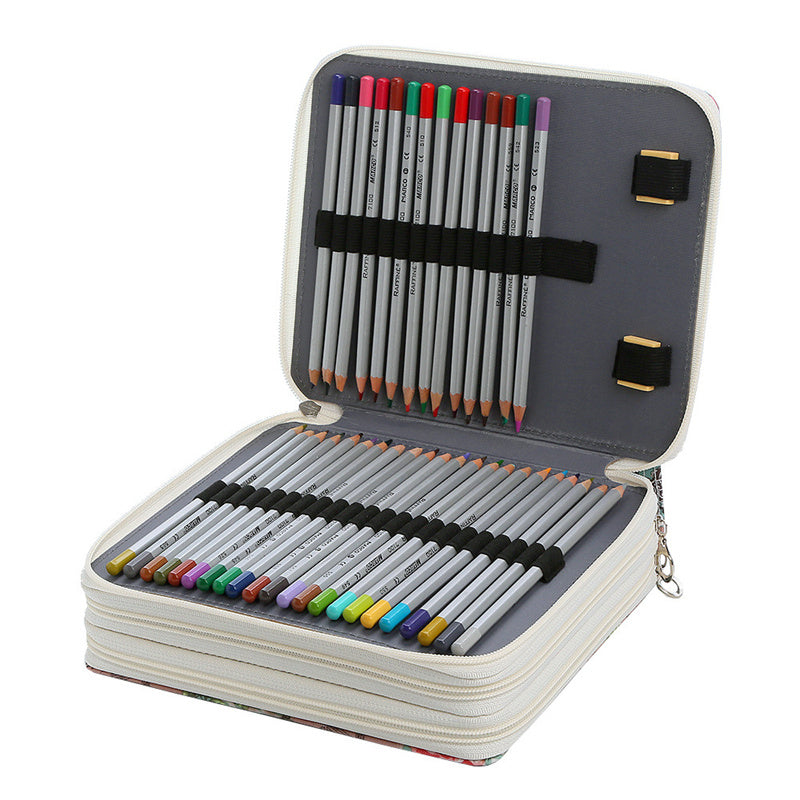 Large Capacity Pencil Case Professional Painting Supplies Storage Bag