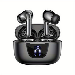 Wireless Headphones with 13mm Speakers, 30 Hr Playback, Noise Canceling Mic