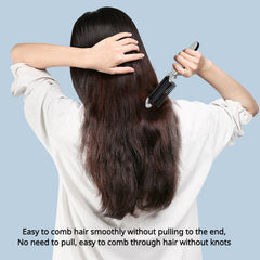 Portable Folding Hairbrush Mirror Set Airbag Massage Comb Small Makeup Mirror