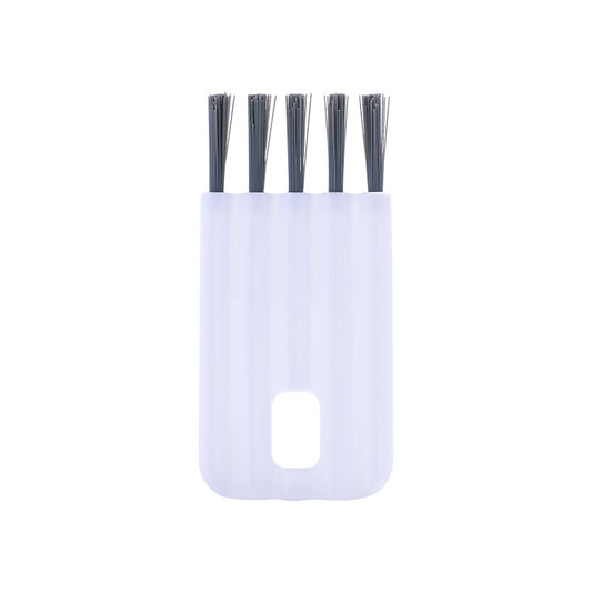 5 Pcs Keyboard Cleaning Brush Bendable Cup Cover Groove Gap Dead Corner Brushes