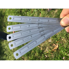 Stainless Steel Ruler 150mm Metric Hot Steel Ruler Primary School Supplies