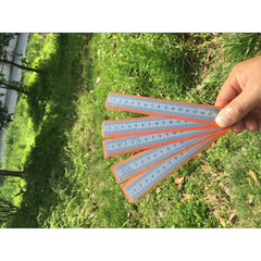 Stainless Steel Ruler 150mm Metric Hot Steel Ruler Primary School Supplies