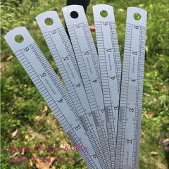 Stainless Steel Ruler 150mm Metric Hot Steel Ruler Primary School Supplies