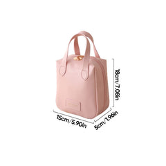 Large Capacity PU Leather Cosmetic Bag Makeup Organizer