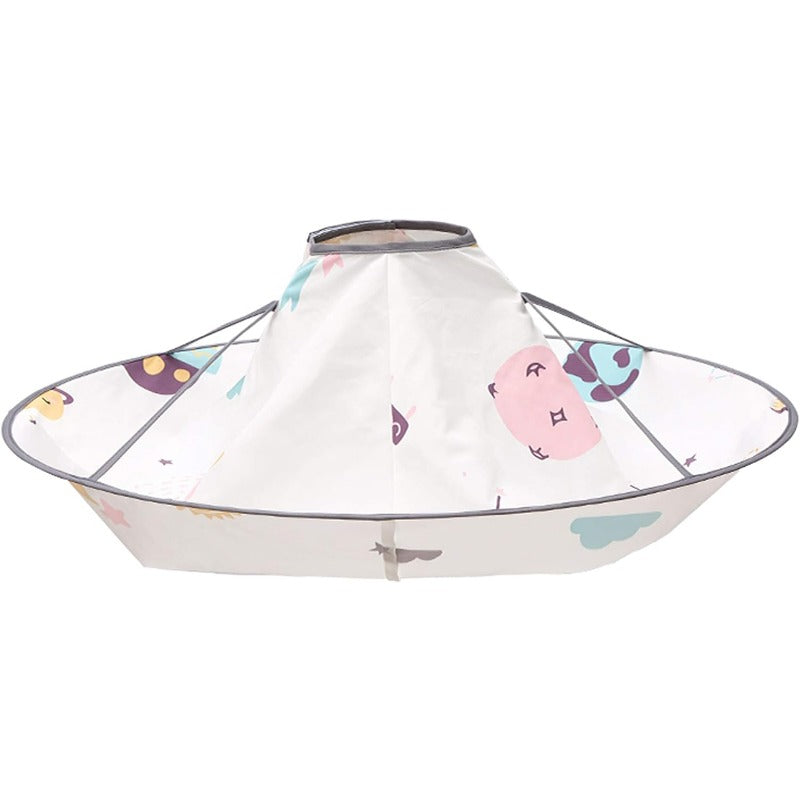 Cartoon Hair Cutting Cape Waterproof Umbrella Haircut Cape