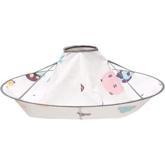 Cartoon Hair Cutting Cape Waterproof Umbrella Haircut Cape