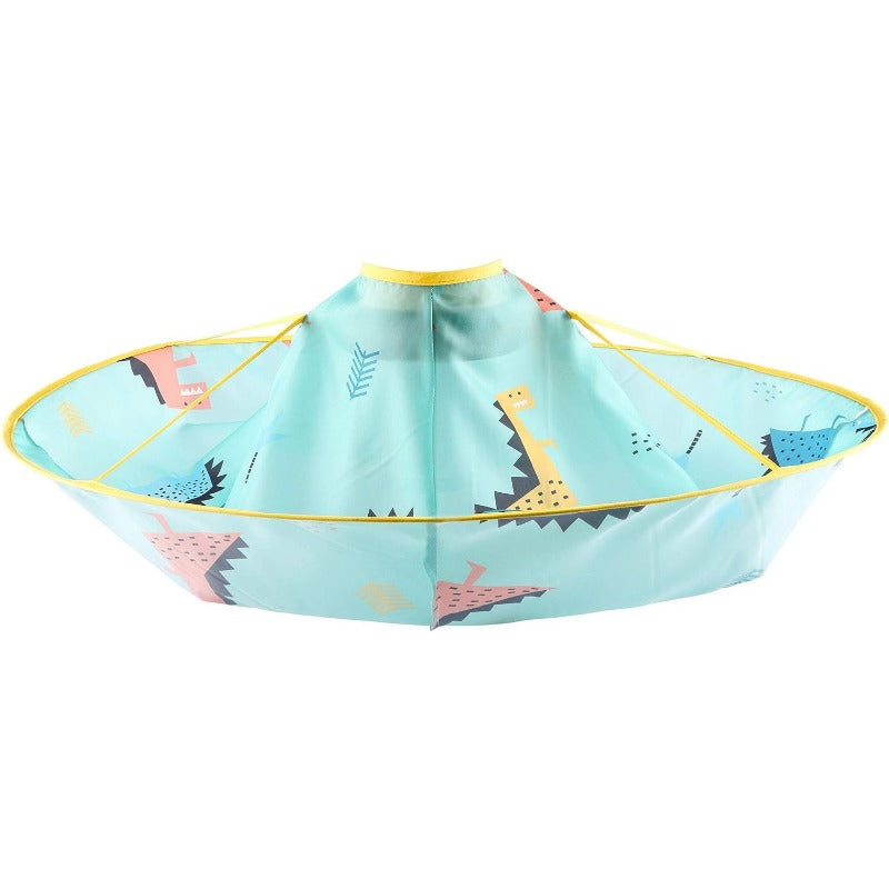 Cartoon Hair Cutting Cape Waterproof Umbrella Haircut Cape
