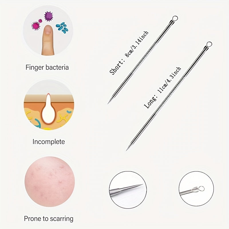 Blackhead Removal Tool Stainless Steel for Face and Nose