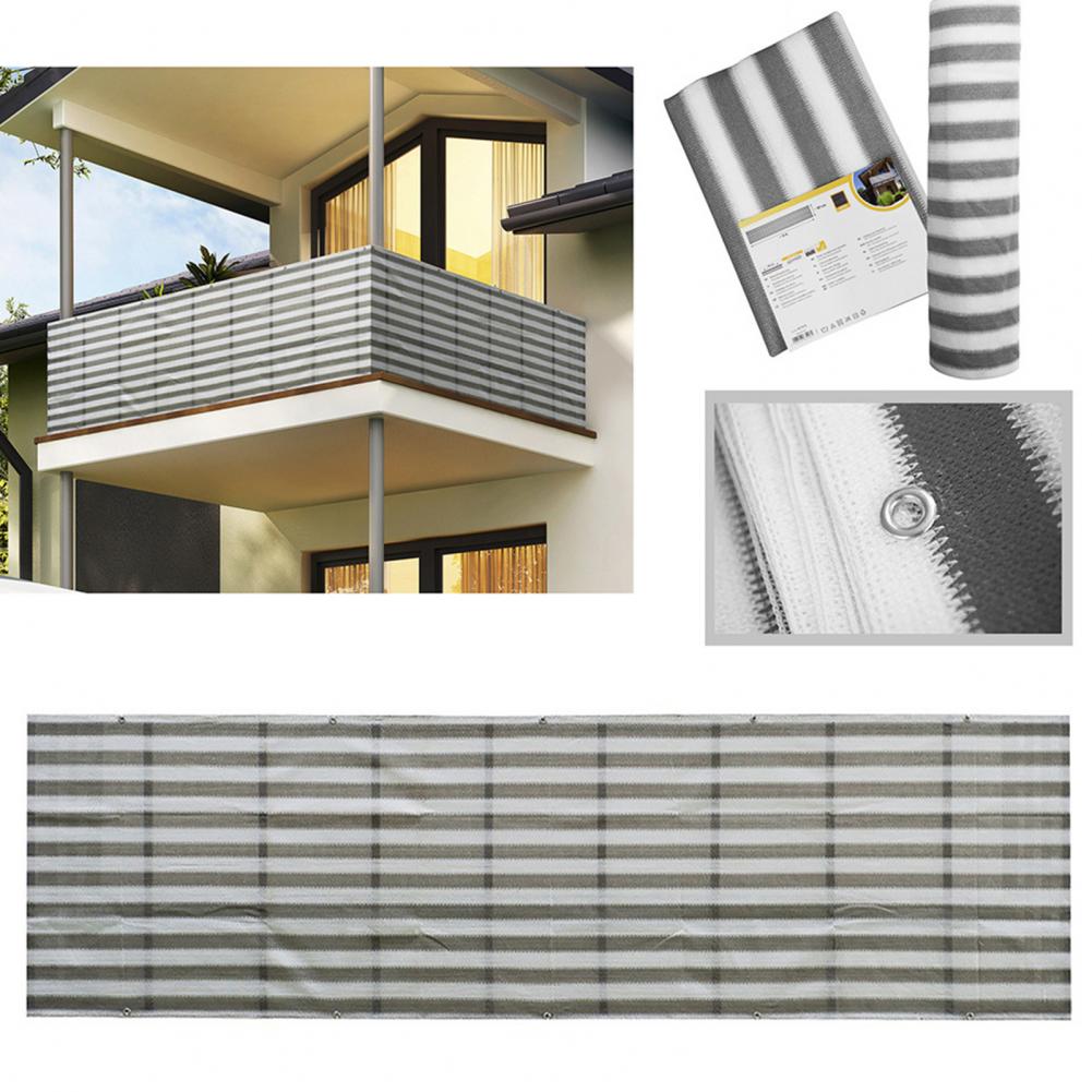 Balcony Privacy Screen Net Sunshade Fence Outdoor Garden Cover