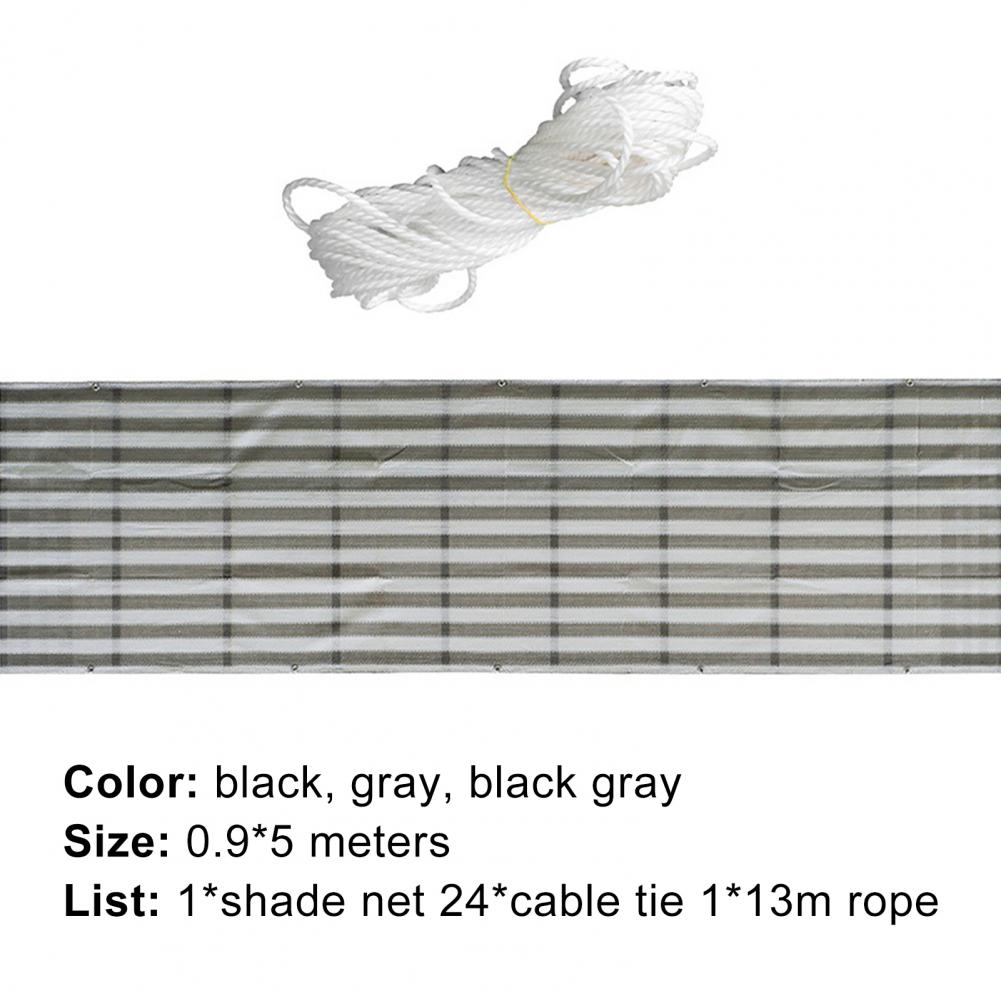 Balcony Privacy Screen Net Sunshade Fence Outdoor Garden Cover