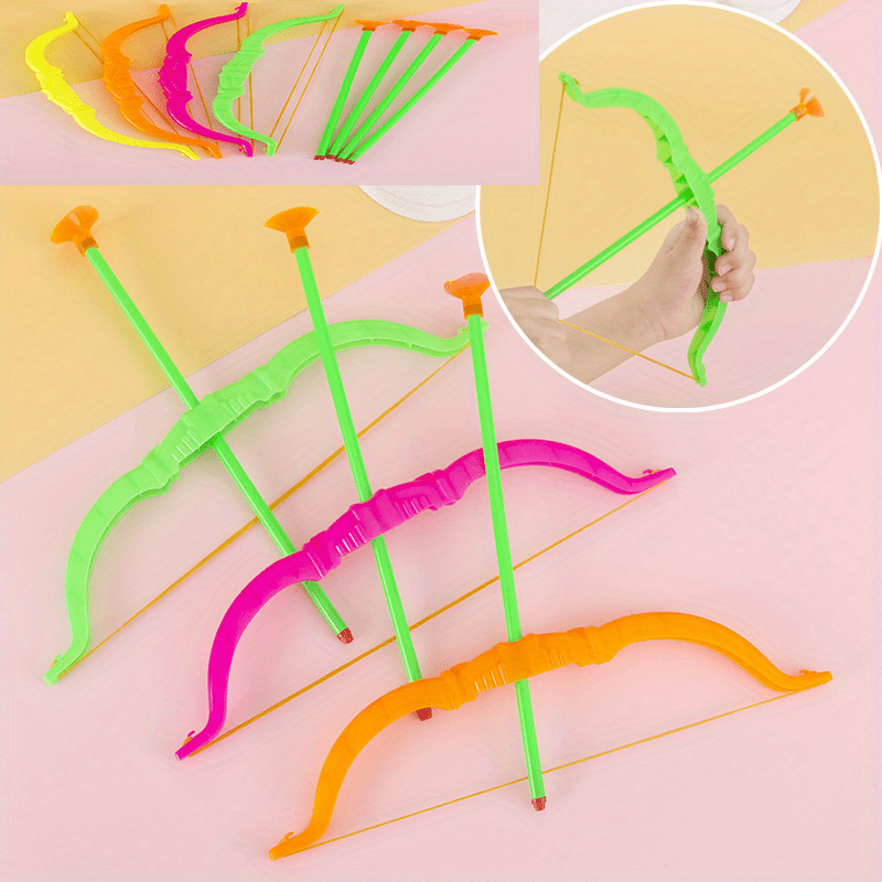 Kids Archery Set: Bow, Arrow, Suction Cup - Ages 3+