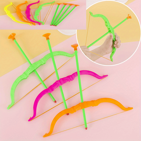Kids Archery Set: Bow, Arrow, Suction Cup - Ages 3+