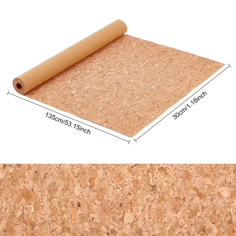 2pcs Cork Fabric Sheets for Handheld Bag Making