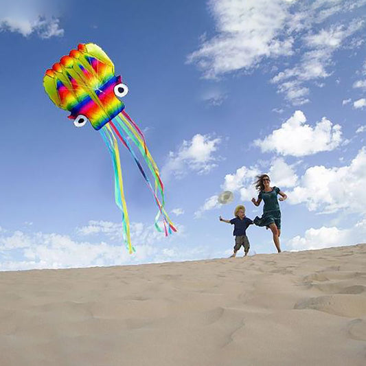 Giant 5m Octopus Kite for Family Outdoor Fun
