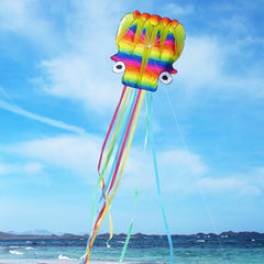 Giant 5m Octopus Kite for Family Outdoor Fun