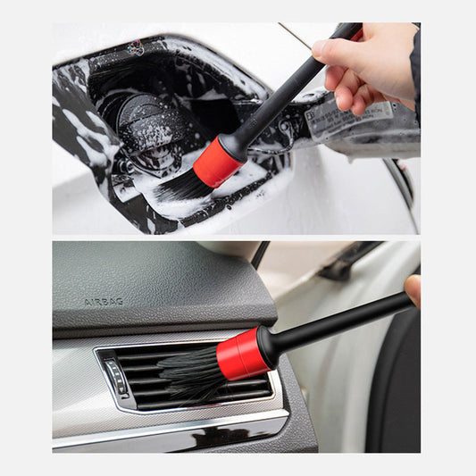 Car Detailing Brush Cleaning Set Wheel Tire Interior Exterior Leather Vent