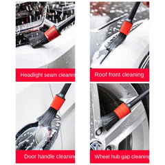 Car Detailing Brush Cleaning Set Wheel Tire Interior Exterior Leather Vent