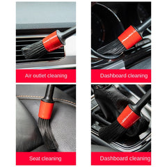 Car Detailing Brush Cleaning Set Wheel Tire Interior Exterior Leather Vent