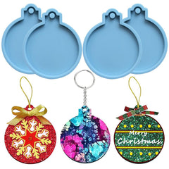 Christmas Pendant Silicone Mold DIY Epoxy Resin Mould