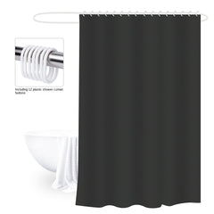 Thick Shower Curtain Waterproof Bathroom Curtain with 12 Hooks