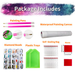DIY 5D Diamond Art Kit Moon Tree 80 01x40 Full Round Painting Ornament