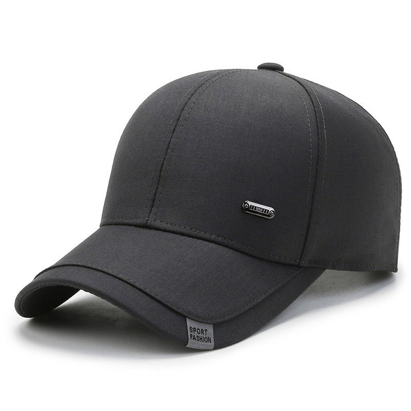 Men's Casual Sunscreen Baseball Hat for Middle Aged and Elderly
