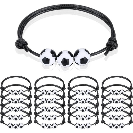 Sports Charm Bracelets Soccer Volleyball Basketball Baseball
