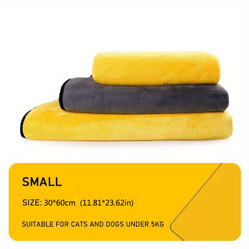 Quick Dry Dog & Cat Towel Soft Absorbent