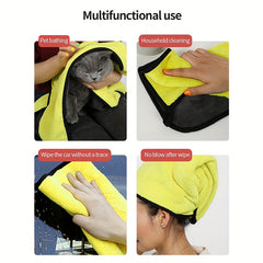 Quick Dry Dog & Cat Towel Soft Absorbent