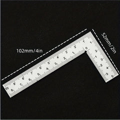 Stainless Steel L Shaped Ruler Carpenters Square Framing Measuring Tool