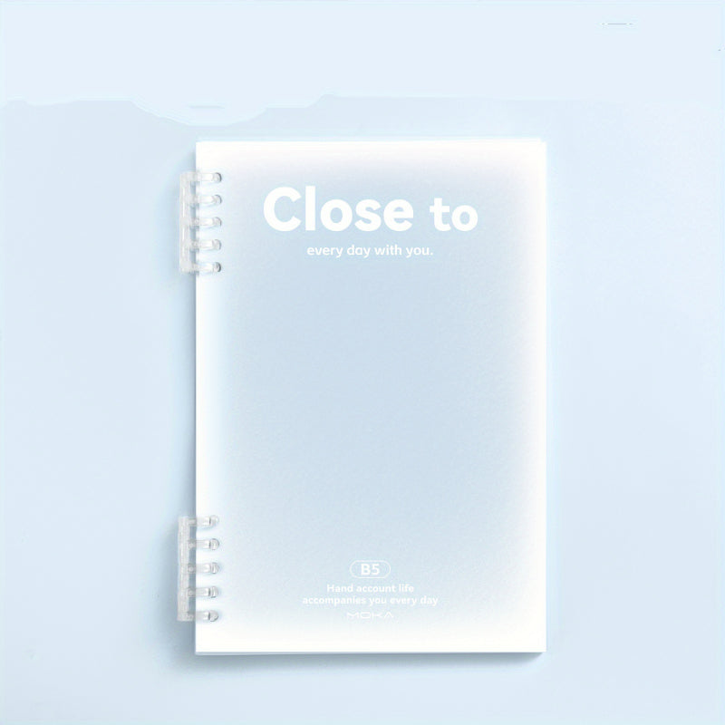 B5 Spiral Notebook 10x7, Hardcover, College Ruled, 60 Sheets