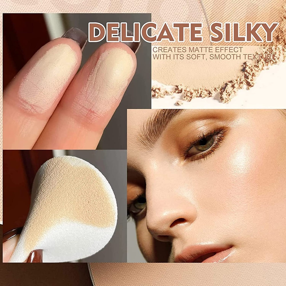 Lightweight Setting Powder Foundation for Soft Focus Effect