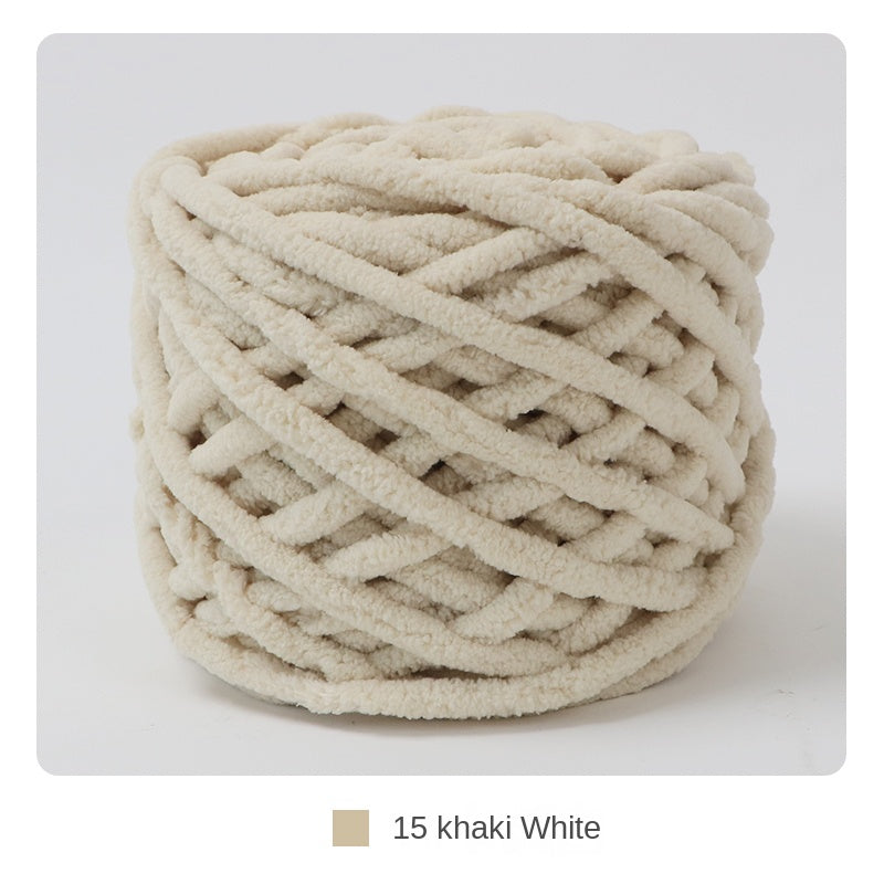 Thick Woolen Scarf Ice Strip Thread 30m Long DIY Boyfriend Gift Polyester